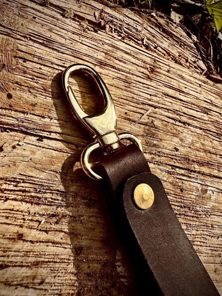 Porte-clés Luméa d'Oria Marron