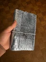 Carnet Eterna A6 Lézard bleu